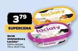 Netto Serek śmietankowy Łaciaty, różne rodzaje oferta