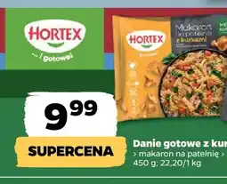 Netto Danie gotowe z kurkami: makaron na patelnię Hortex oferta