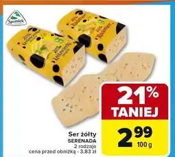 Carrefour Ser żółty Serenada oferta