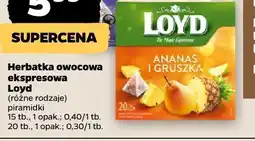 Netto Herbata owocowa ekspresowa: ananas i gruszka Loyd oferta