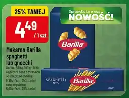 Polomarket Makaron spaghetti lub gnocchi Barilla oferta
