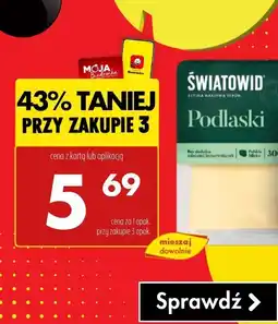 Biedronka Ser Światowid Podlaski oferta