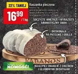 Polomarket Kaszanka pieczona Kabanos oferta