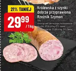 Polomarket Królewska z szynki dobrze przyprawiona Rzeźnik Szymon oferta