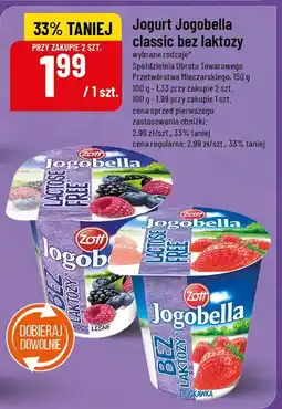Polomarket Jogurt Jogobella classic bez laktozy różne rodzaje Zott oferta