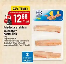 Polomarket Polędwice z mintaja bez glazury Master Fish oferta