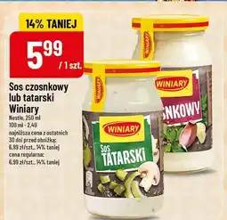 Polomarket Sos czosnkowy lub tatarski Winiary oferta