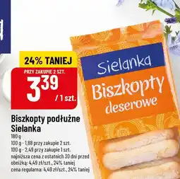 Polomarket Biszkopty podłużne Sielanka oferta