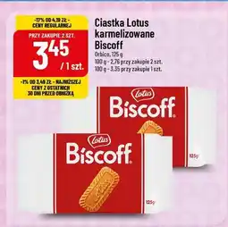 Polomarket Ciastka Lotus karmelizowane Biscoff oferta
