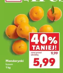 Kaufland Mandarynki luzem Kaufland oferta