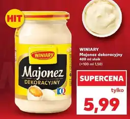 Kaufland Majonez dekoracyjny Winiary oferta