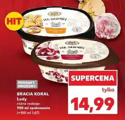 Kaufland Lody Bracia Koral oferta