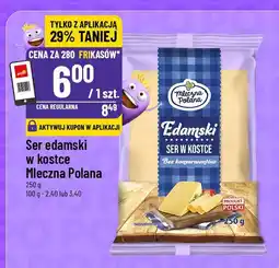 Polomarket Ser edamski w kostce Mleczna Polana oferta