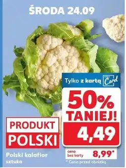 Kaufland Kalafior Kaufland oferta