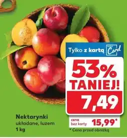 Kaufland Nektarynki Kaufland oferta