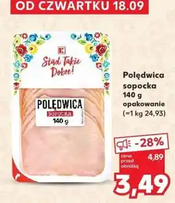 Kaufland Polędwica sopocka Stąd Takie Dobre oferta