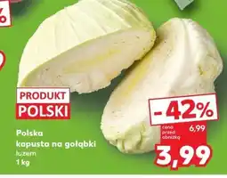 Kaufland Kapusta na gołąbki polska luzem oferta