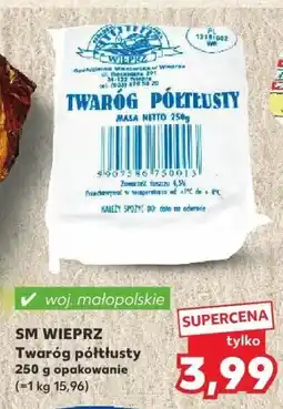 Kaufland Twaróg półtłusty SM Wieprz oferta