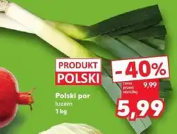 Kaufland Por polski luzem oferta
