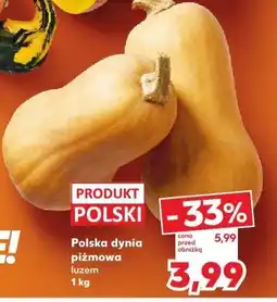 Kaufland Dynia piżmowa polska 1 kg Kaufland oferta