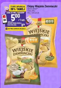 Polomarket Chipsy Wiejskie Ziemniaczki różne rodzaje oferta