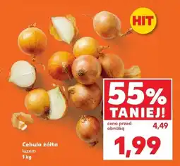 Kaufland Cebula żółta 1 kg Kaufland oferta