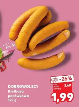 Kaufland Kiełbasa Dobrowolscy parówkowa oferta