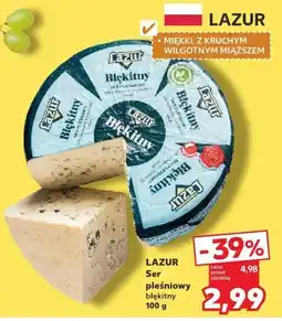 Kaufland Ser Lazur pleśniowy błękitny oferta