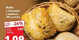 Kaufland Bułka z ziarnami i makiem Kaufland oferta