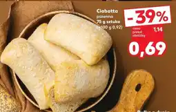 Kaufland Ciabatta pszenna Kaufland oferta