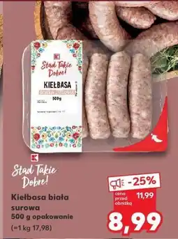 Kaufland Kiełbasa biała surowa Stąd Takie Dobre! oferta