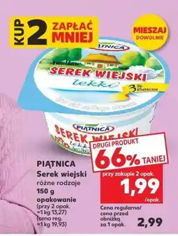 Kaufland Serek wiejski Piątnica różne rodzaje oferta