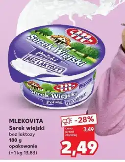 Kaufland Serek wiejski Mlekovita bez laktozy oferta
