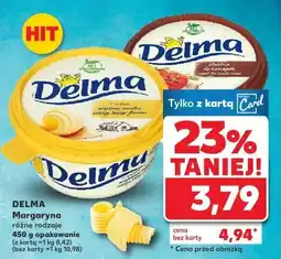 Kaufland Margaryna Delma różne rodzaje oferta