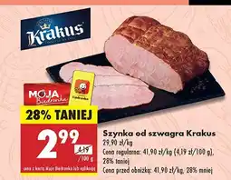 Biedronka Szynka od szwagra Krakus oferta
