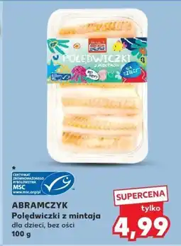 Kaufland Poledwiczki z mintaja dla dzieci Abramczyk oferta