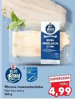 Kaufland Miruna nowozelandzka filet bez skóry Blue Bay oferta
