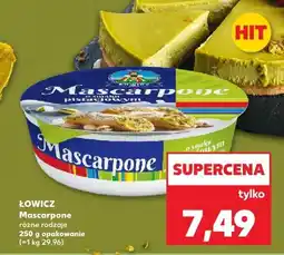 Kaufland Ser Mascarpone różne rodzaje Łowicz oferta