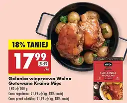 Biedronka Golonka wieprzowa wolno gotowana Kraina Mięs oferta