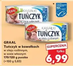 Kaufland Tuńczyk w kawałkach Graal oferta