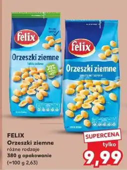 Kaufland Orzeszki ziemne Felix różne rodzaje oferta
