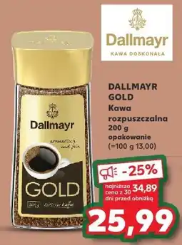 Kaufland Kawa rozpuszczalna Dallmayr Gold oferta
