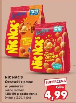 Kaufland Orzeszki ziemne Nic Nac's w panierce różne rodzaje oferta