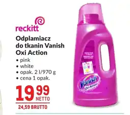 Makro Odplamiacz do tkanin Vanish oferta