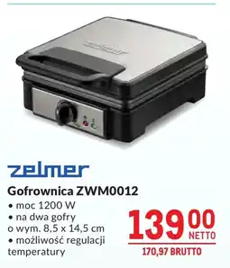 Makro Gofrownica Zelmer oferta