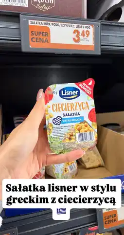 Biedronka Sałatka z ciecierzycą w stylu greckim Lisner oferta