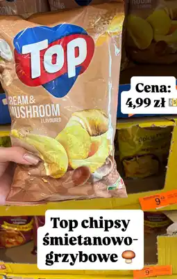 Biedronka Chipsy Cream & Mushroom śmietanowo-grzybowe Top oferta