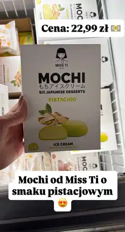 Biedronka Lody Mochi pistacjowe Miss Ti oferta