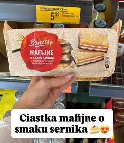 Biedronka Ciastka Mafijne o smaku sernika Bonitki oferta