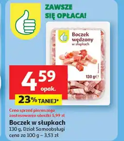 Auchan Boczek wędzony oferta
